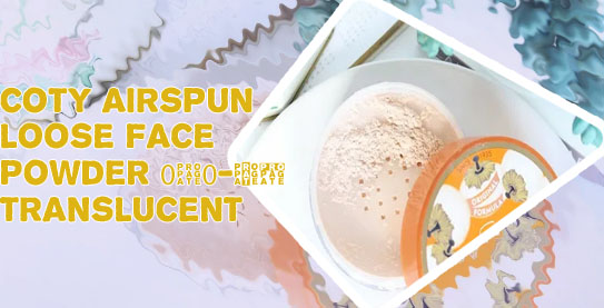 Airspun translucent powder